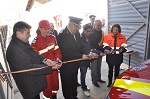 Inaugurarea serviciului medical de urgență din cadrul Gărzii de Intervenţie Topoloveni