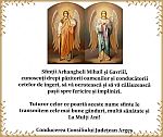 8 noiembrie - Sfinţii Arhangheli Mihail şi Gavriil