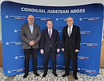 Președinte CJ Argeș, Ion Mînzînă, s-a întâlnit cu ministrul Finanțelor, Adrian Câciu