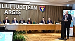Președintele Ion Mînzînă la conferința ”Zilele Urologiei Argeșene”. 