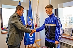 Cristian Florentin Șerban, campion național de box pentru tineret, a primit 