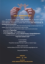 “Gala Generozității” - Ediția I, eveniment caritabil organizat cu prilejul Zilei Internaționale de Conștientizare a Autismului