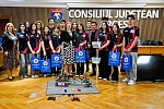 Echipa de robotică a Colegiului Național „Ion C. Brătianu”, la Consiliul Județean Argeș