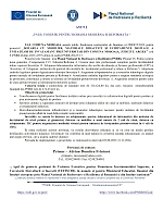 UAT COMUNA MOSOAIA anunță public finalizarea contractului de finanțare nr.508DOT/2023 pentru proiectul „DOTAREA CU MOBILIER, MATERIALE DIDACTICE ȘI ECHIPAMENTE DIGITALE A UNITATILOR DE INVATAMANT PREUNIVERSITAR DIN COMUNA MOȘOAIA, JUDEȚUL ARGEȘ”cod F-PNRR-Dotări-2023-4359) depus în cadrul PNRR/2022/C15