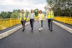 Podul de la Valea Danului a fost redat circulației rutiere! 
