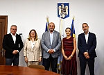 Întâlnire de lucru între conducerea Consiliului Județean Argeș și delegația Consulatului General al României la Barcelona