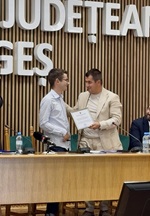 Geniul matematicii, premiat de autorități! Olimpicul Emanuel Mazăre a obținut Medalia de Aur la Olimpiada Internațională de Matematică din Australia!