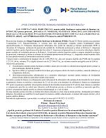 „PNRR: FONDURI PENTRU ROMANIA MODERNA SI REFORMATA“
