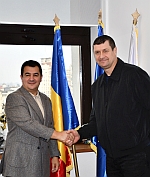 Echipa națională de bob a României, felicitată la CJ Argeș după parcursul olimpic