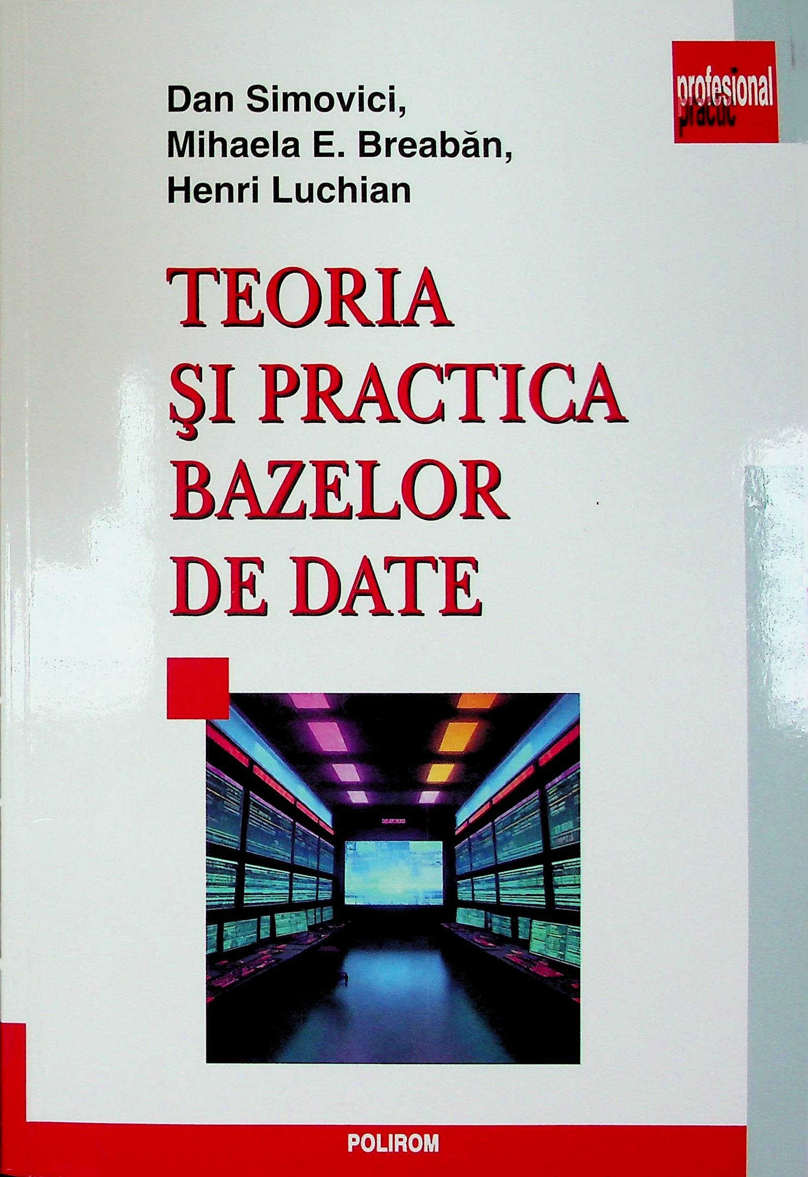 Teoria și practica bazelor de date