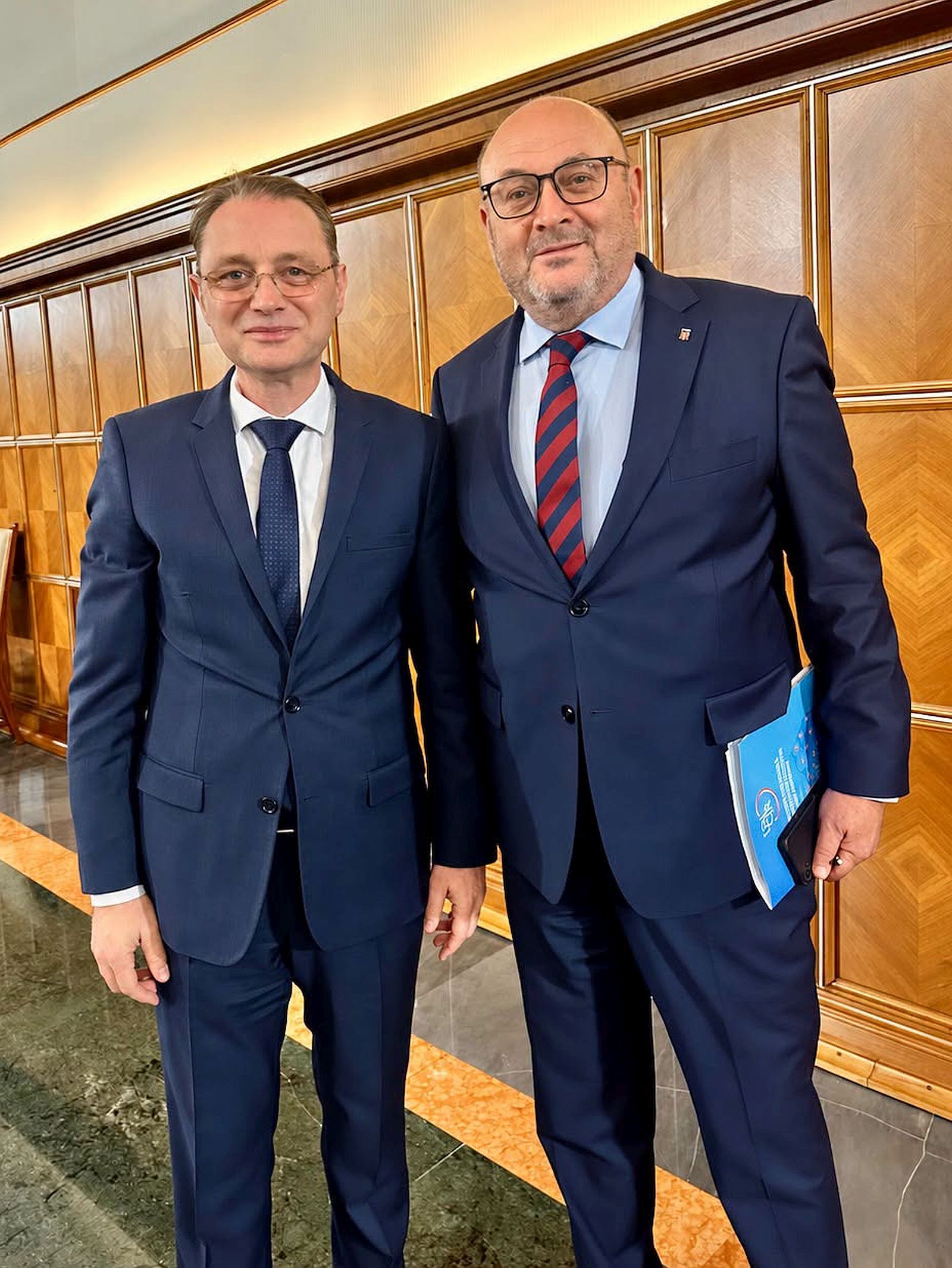 Președintele Ion Mînzînă s-a întâlnit cu premierul Luca Niculescu